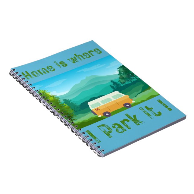 Cuaderno Anotación estilo vanlife (Lado Derecho)