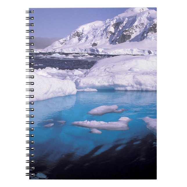 Cuaderno Antártida. Expedición a través de paisajes de hiel (Frente)