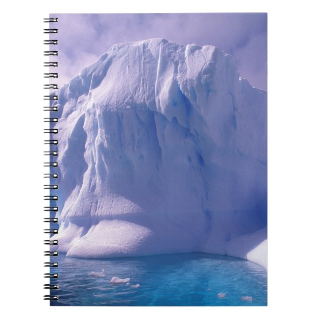 Cuaderno Antártida. Paisajes de hielo antárticos (Frente)