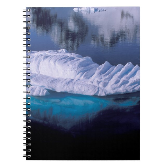 Cuaderno Antártida, Paradise Bay. Iceberg con cristal (Frente)