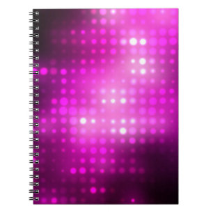 Cuaderno Antecedentes abstractos. fondo geométrico rosa w