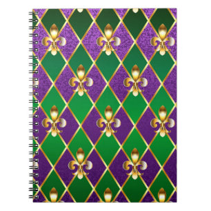 Cuaderno Antecedentes de joyas Mardi Gras