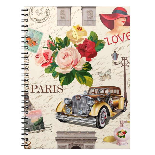 Cuaderno Antecedentes de la época de París sin problemas co (Frente)