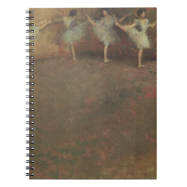 Cuaderno Antes del ballet de Edgar Degas, Bella Artes de la (Frente)