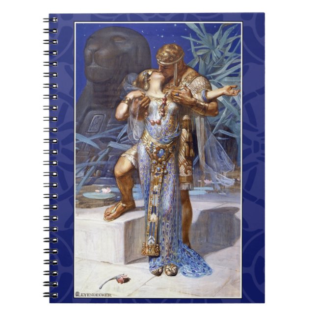 Cuaderno Anthony y Cleopatra Amor Clásico (Frente)