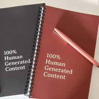Cuaderno Anti AI de Contenido Generado por Humanos