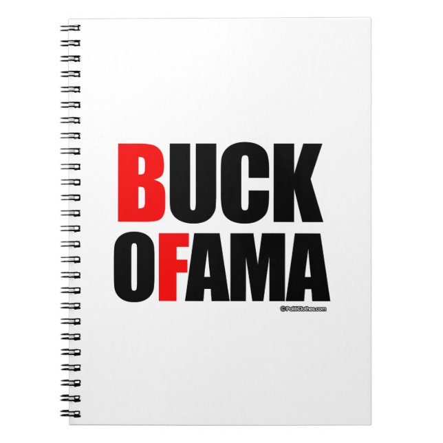 Cuaderno Anti-Obama - DÓLAR OFAMA 2 (Frente)