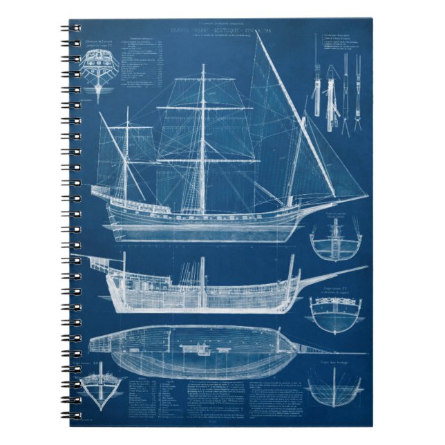 Cuaderno Antígono plan de barco I (Frente)