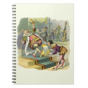 Cuaderno Antigua Rima Infantil Poema Canción Old King Cole