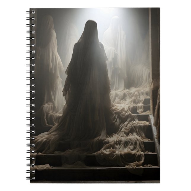 Cuaderno Antiguas Casas Abandonadas Fantasmas De Miedo En L (Frente)