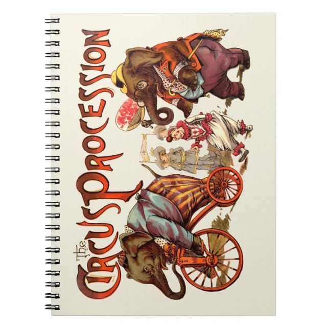 Cuaderno Antigüedad de la procesión del circo (Frente)