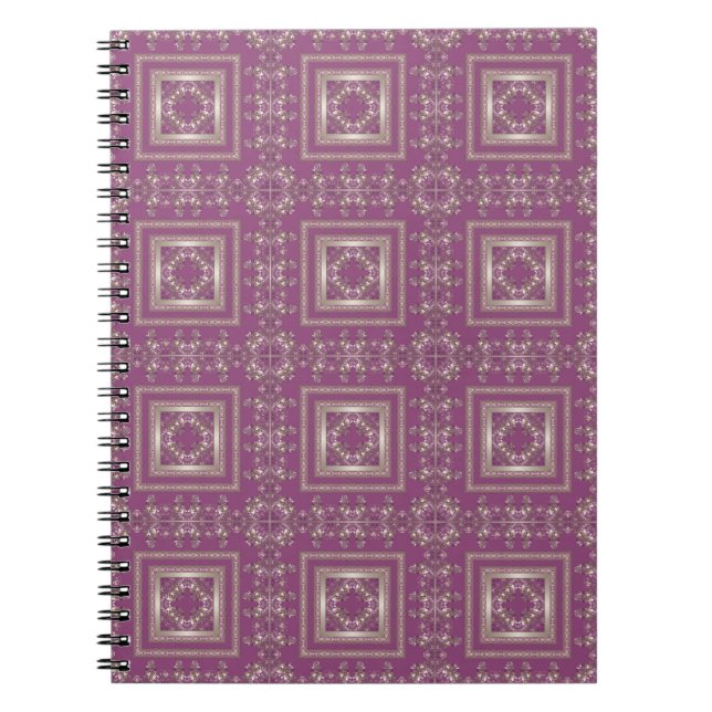 Cuaderno Antiguo árabe decorativo este ornamental barroco (Frente)