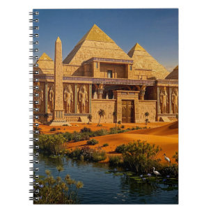 Cuaderno Antiguo Castillo de las Arenas Ardientes