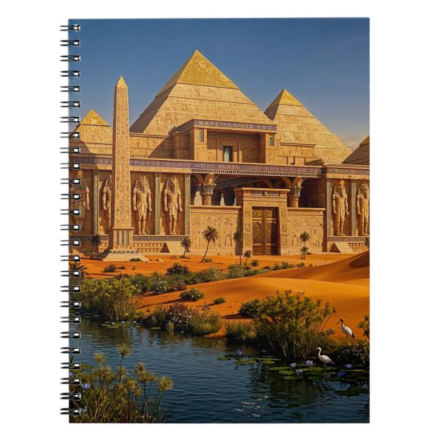 Cuaderno Antiguo Castillo de las Arenas Ardientes (Frente)