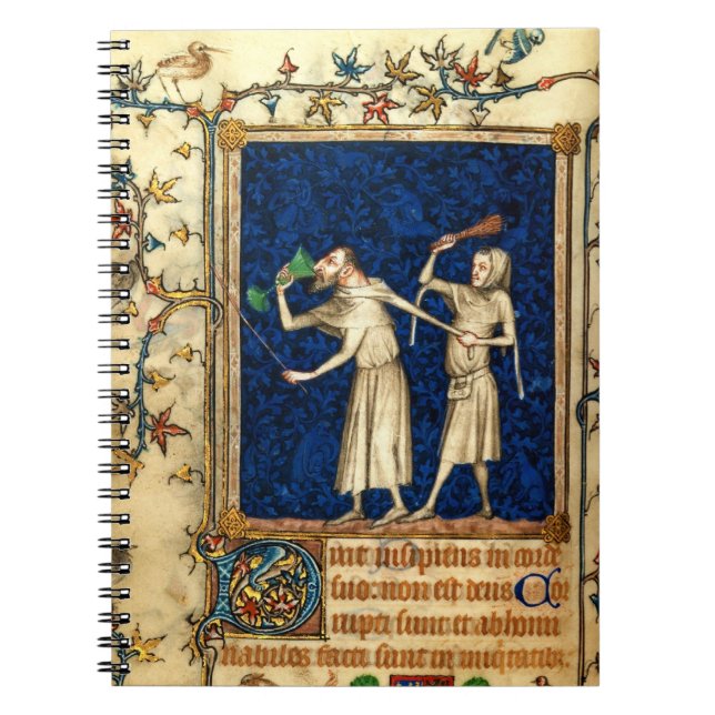 Cuaderno antiguo de la cubierta del manuscrito (Frente)