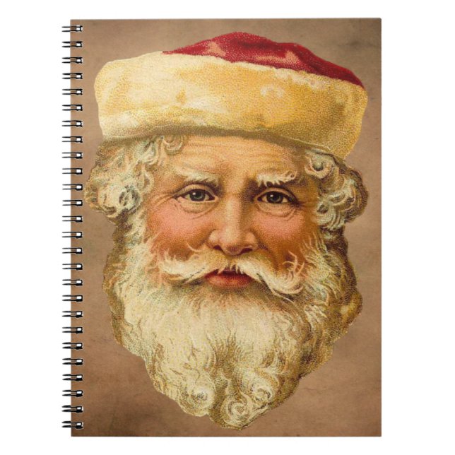 Cuaderno antiguo de Papá Noel (Frente)