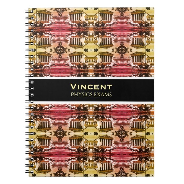 Cuaderno Antiguo parlamento de Viena Austria (Frente)