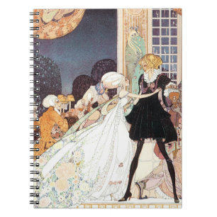 Cuaderno Antiguo Twelve Dancing Princesses de Kay Nielsen