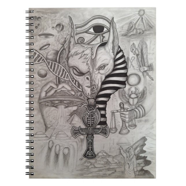 Cuaderno Antiguos Alienígenas, Anubis (Frente)