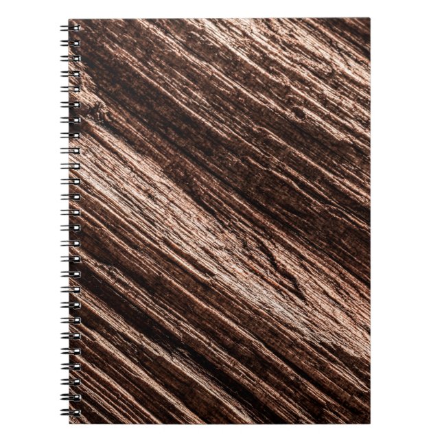 Cuaderno Antique brown obsolete wooden background. age-old, (Frente)