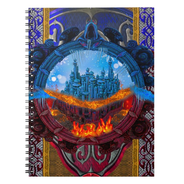 Cuaderno Antique Enchanted Fantasy Fairytale Book I (Frente)