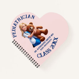 Cuaderno antistress pediatrician teddy bear kids university