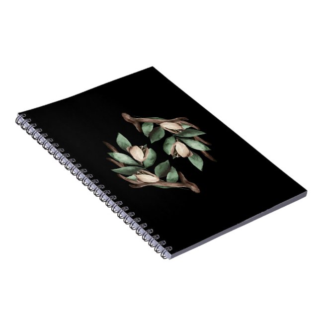 Cuaderno Antler con rama verde (Lado Derecho)