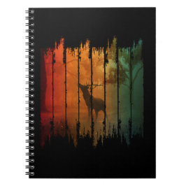 CUADERNO ANTLER WILD DEER NATURE