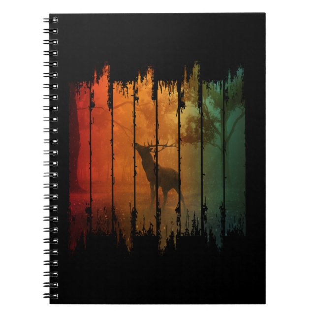 CUADERNO ANTLER WILD DEER NATURE (Frente)