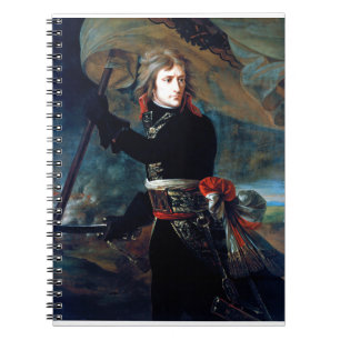 Cuaderno Antoine Jean Gros Napoleón Bonaparte en el puente