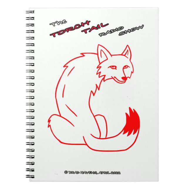 Cuaderno Antorcha al Poster del programa de radio de cola e (Frente)