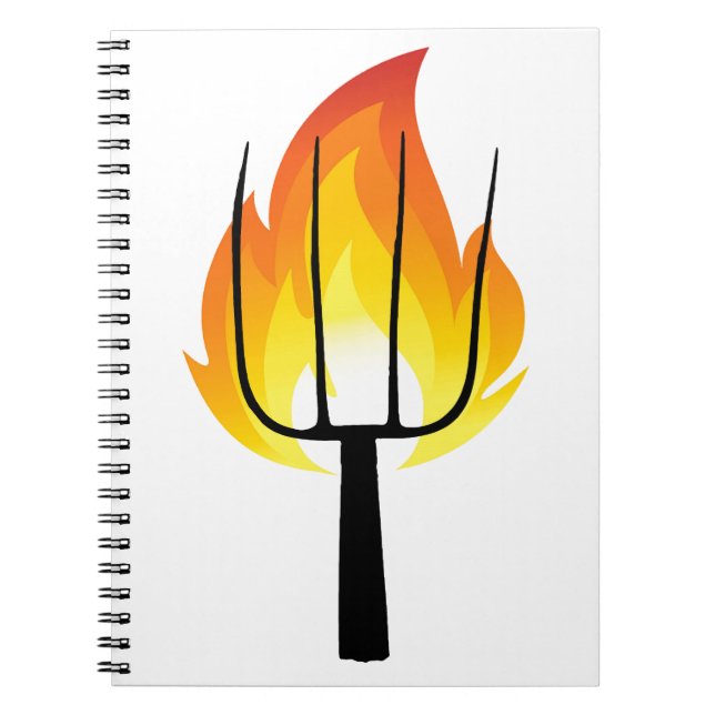 Cuaderno Antorcha y horquilla (Frente)