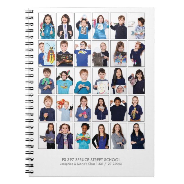 Cuaderno Anuario/cuaderno SPRUCE de la clase de la CALLE (Frente)