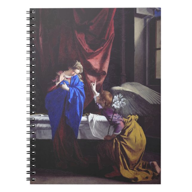 Cuaderno Anunciación a la bendita Virgen María de Orazio (Frente)