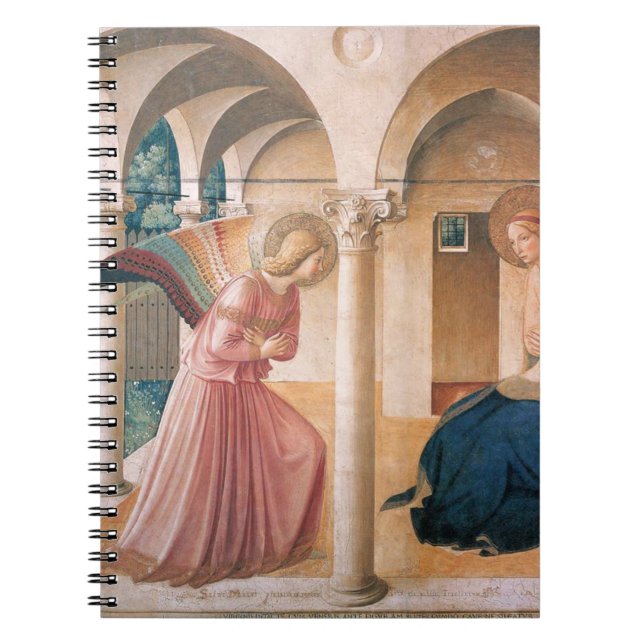 Cuaderno Anunciación de Fra Angelico (Frente)