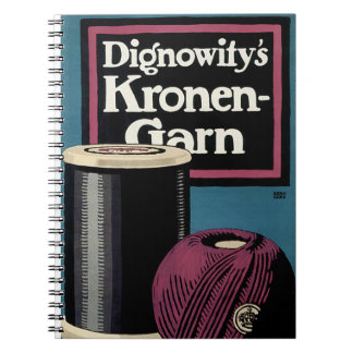 Cuaderno Anuncio de Kronengard Yarn