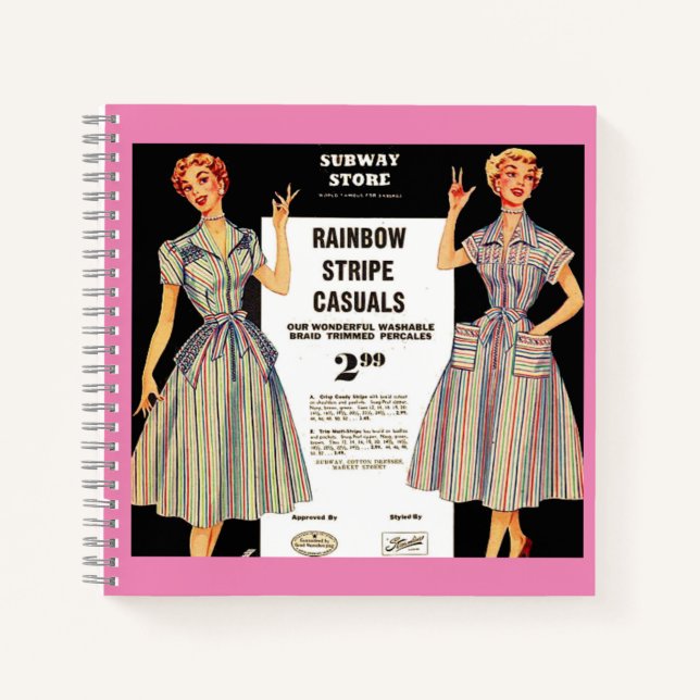 Cuaderno Anuncio de la tienda de subterráneos de Gimbels 19 (Anverso)