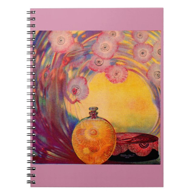 Cuaderno Anuncio de perfume Roger & Gallet de 1927 (Frente)