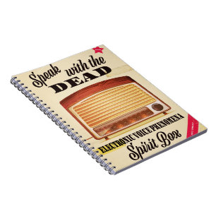 Cuaderno Anuncio del fenómeno de la voz electrónica para la
