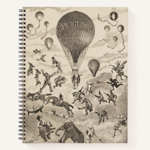 Cuaderno Anuncio Francés Para Fabricante De Globos