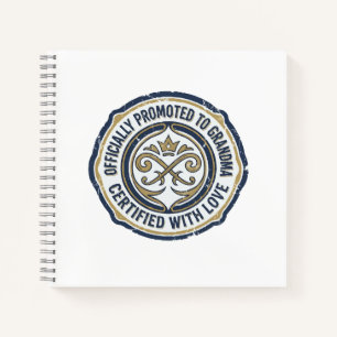 Cuaderno Anuncio oficial de ascenso a abuela
