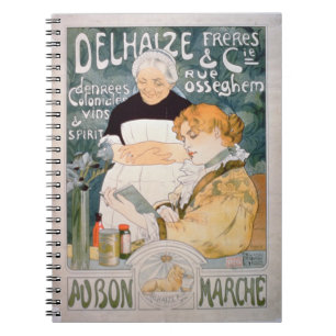 Cuaderno Anuncio para Delhaize, los hermanos y el Co. en el
