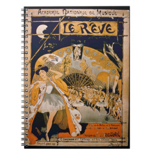 Cuaderno Anuncio para el musical "el sueño", en