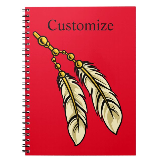 Cuaderno Apache Feathers Thunder_Cove (Frente)