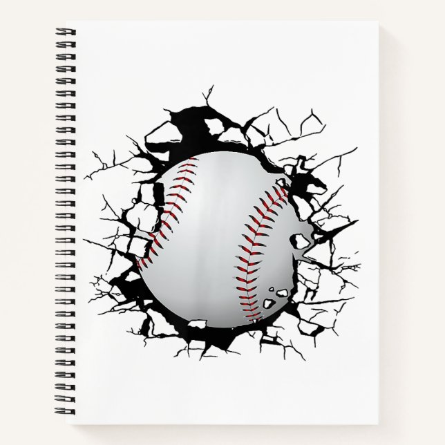 Cuaderno Aparato de béisbol - Béisbol (Anverso)