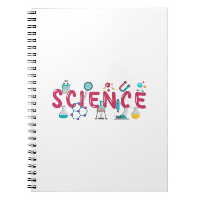 Cuaderno Aparatos de laboratorio de ciencias (Frente)