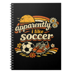 Cuaderno Aparentemente me gusta el fútbol