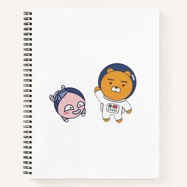 Cuaderno Apeach y Ryan en el espacio (Anverso)
