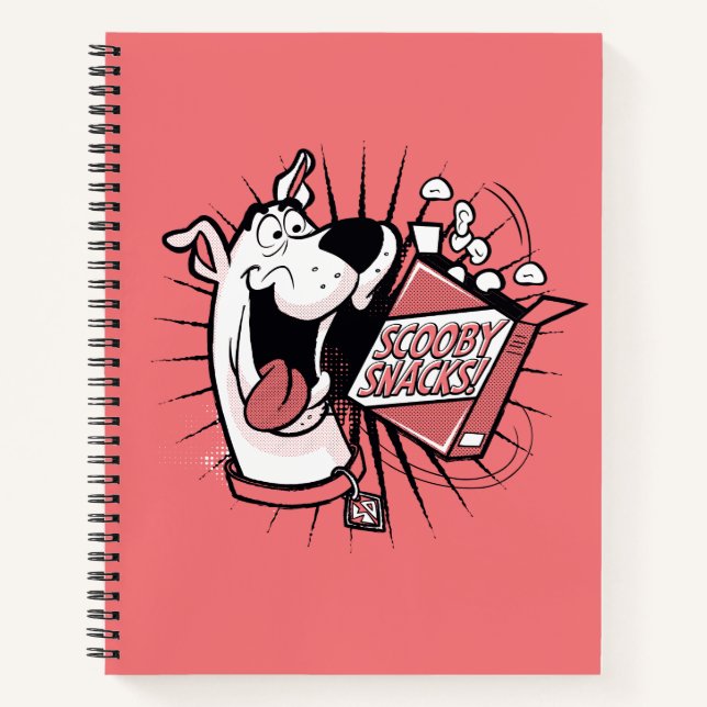 Cuaderno Aperitivos Scooby-Doo Halftone Scooby (Anverso)