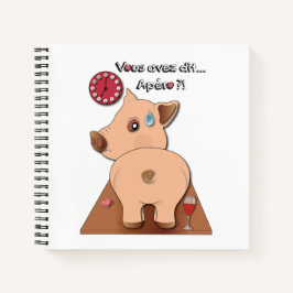 Cuaderno ¡Apéro! (Écrits en noir)